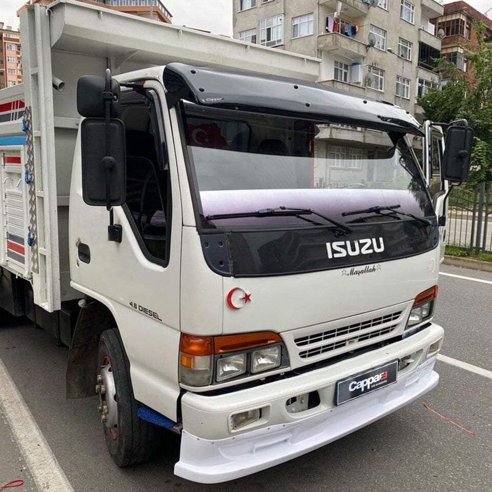 Isuzu Npr 1998-2006 Yılları Arası Ön Cam Güneşliği