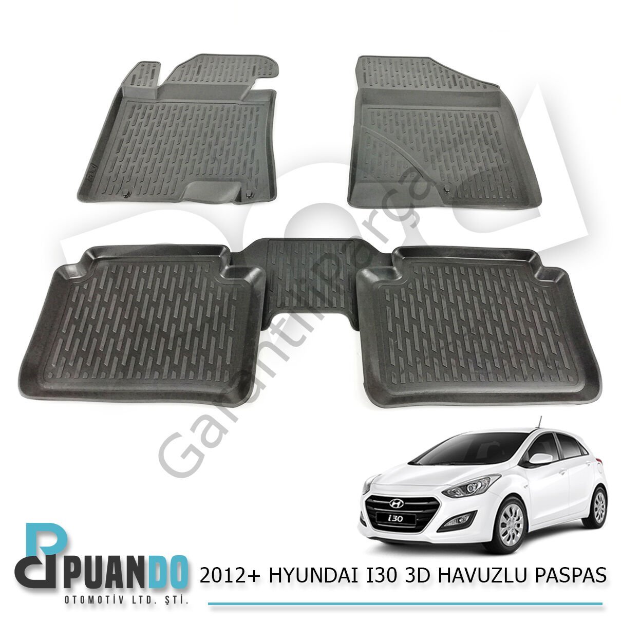 2012+ HYUNDAI I30 3D HAVUZLU PASPAS