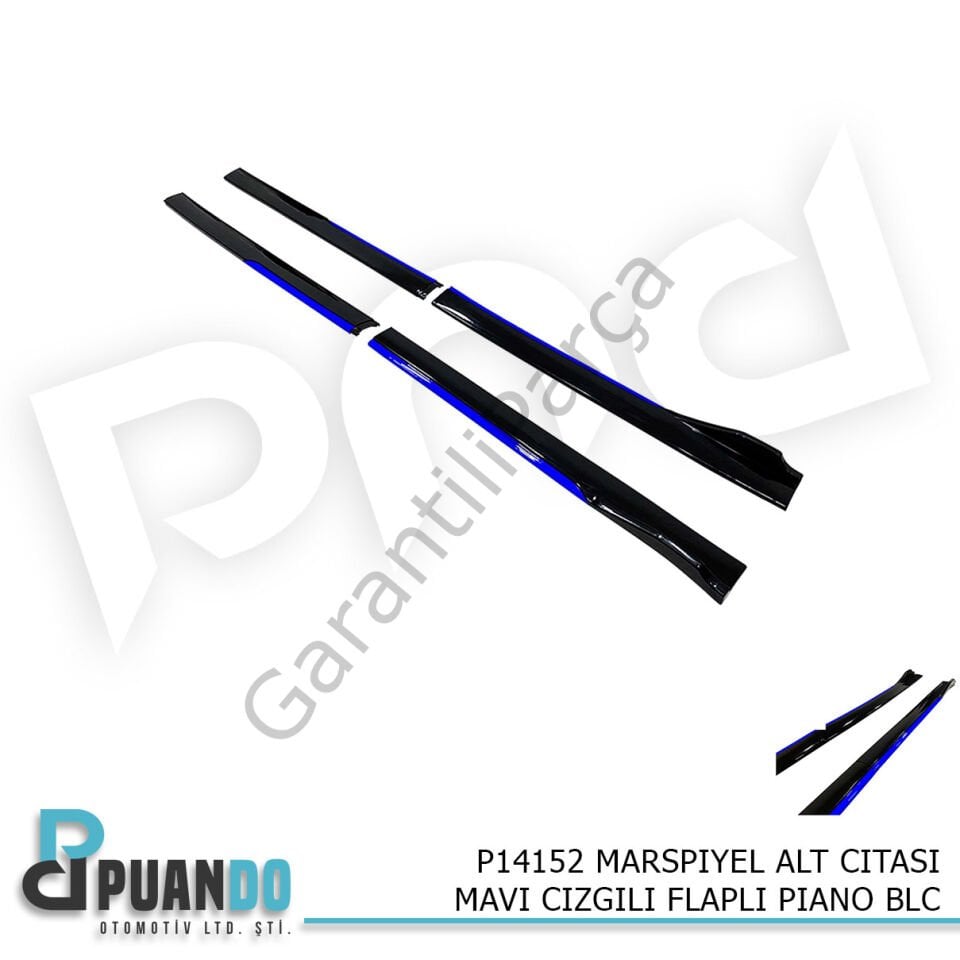 MARSPIYEL ALT CITASI MAVI CIZGILI FLAPLI PIANO BLC