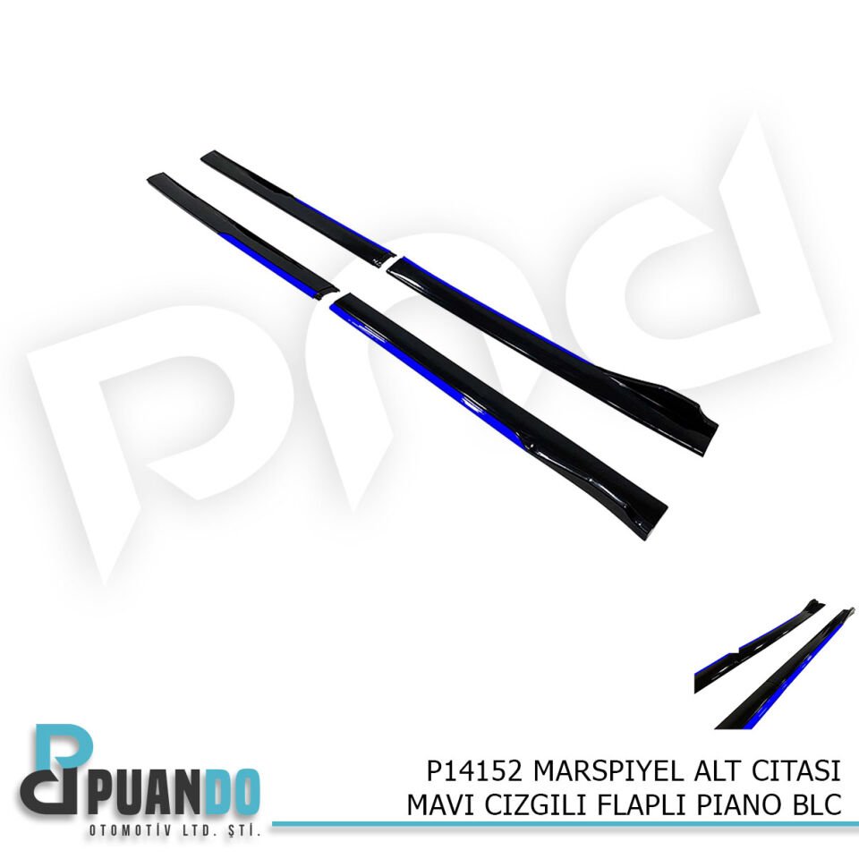 MARSPIYEL ALT CITASI MAVI CIZGILI FLAPLI PIANO BLC