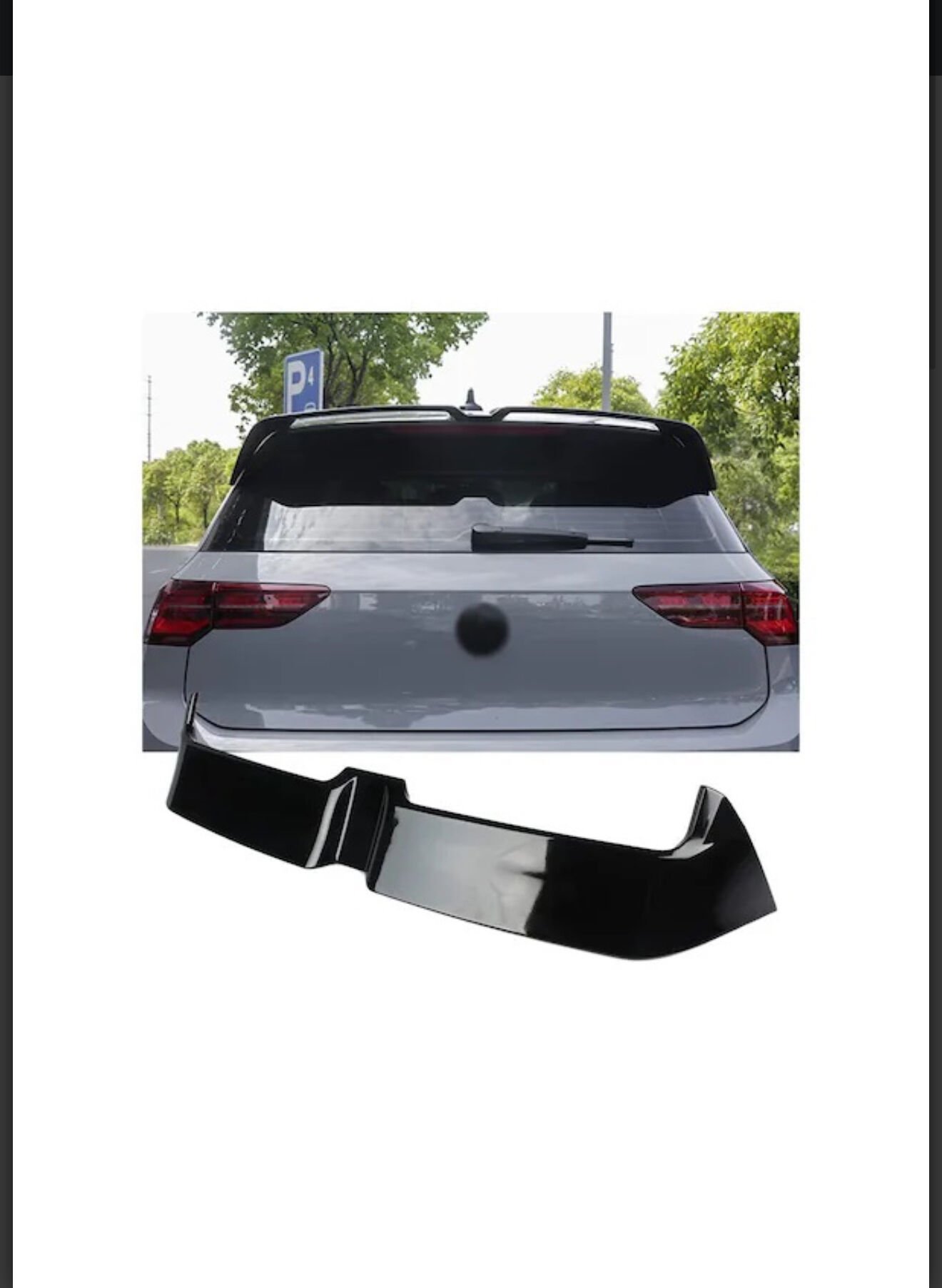 SPOYLER PLASTİK ABS GOLF 8 OETTİNGER