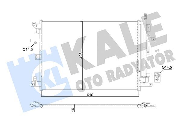 VOLVO XC90 02-14 KLIMA RADYATÖRÜ 30781280 KALE