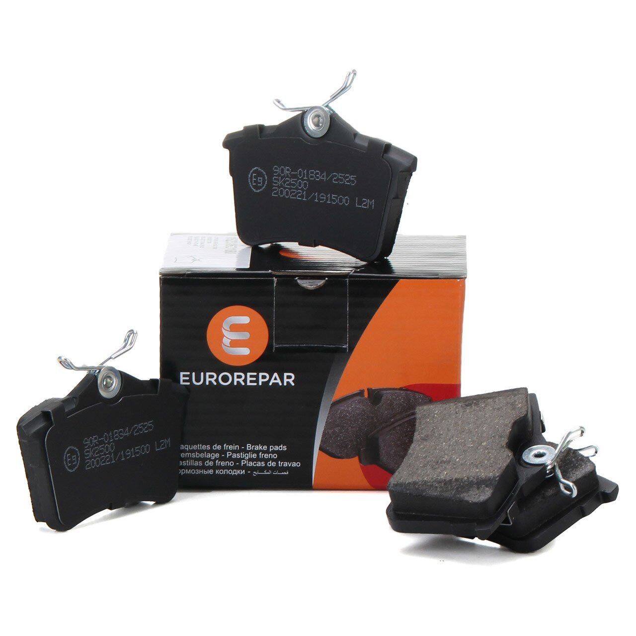 PEUGEOT 307/308/C4 02- FREN BALATASI ARKA 1623180680 4254.29 4254.67 4254.20 1623180780 EUROREPAR