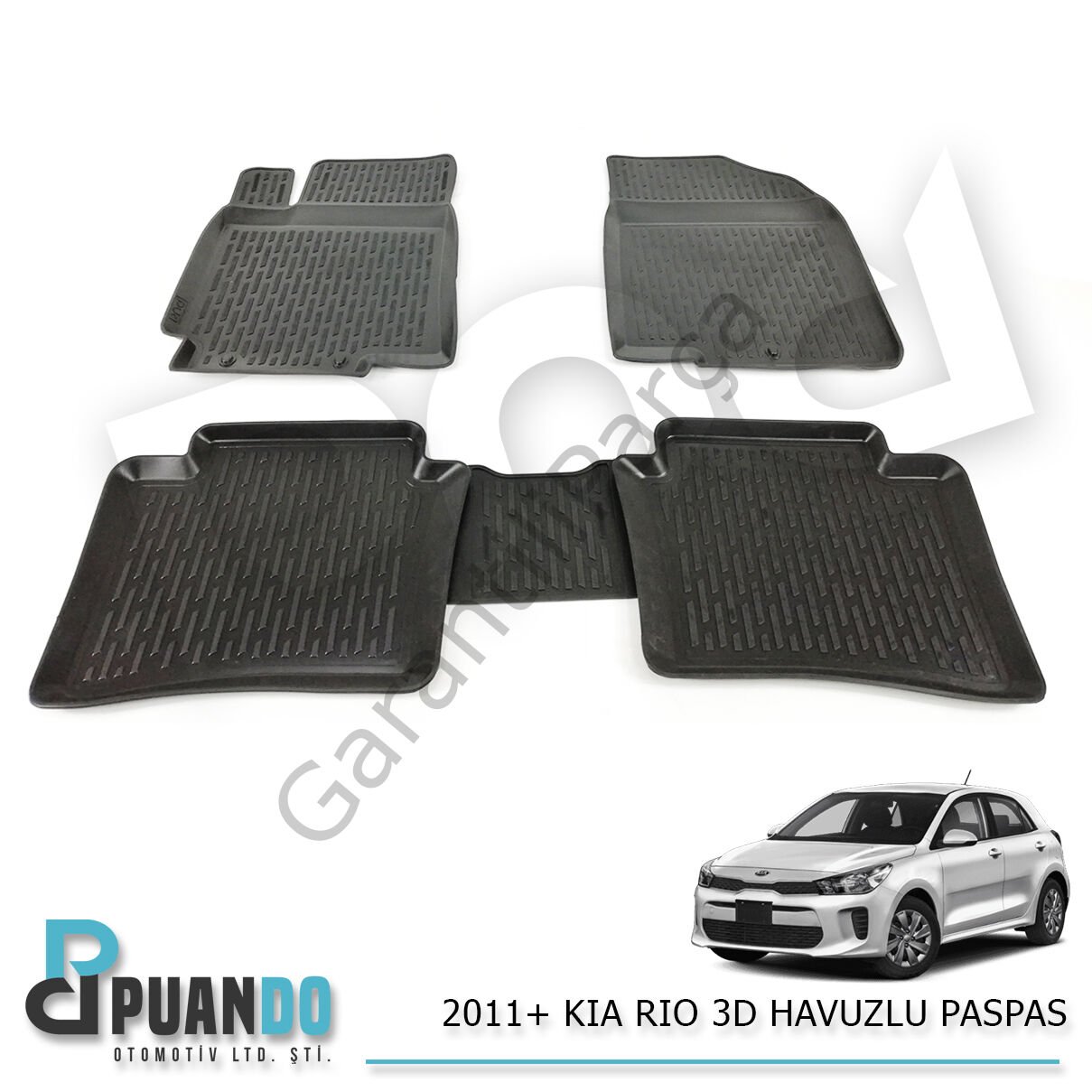 2011+ KIA RIO 3D HAVUZLU PASPAS