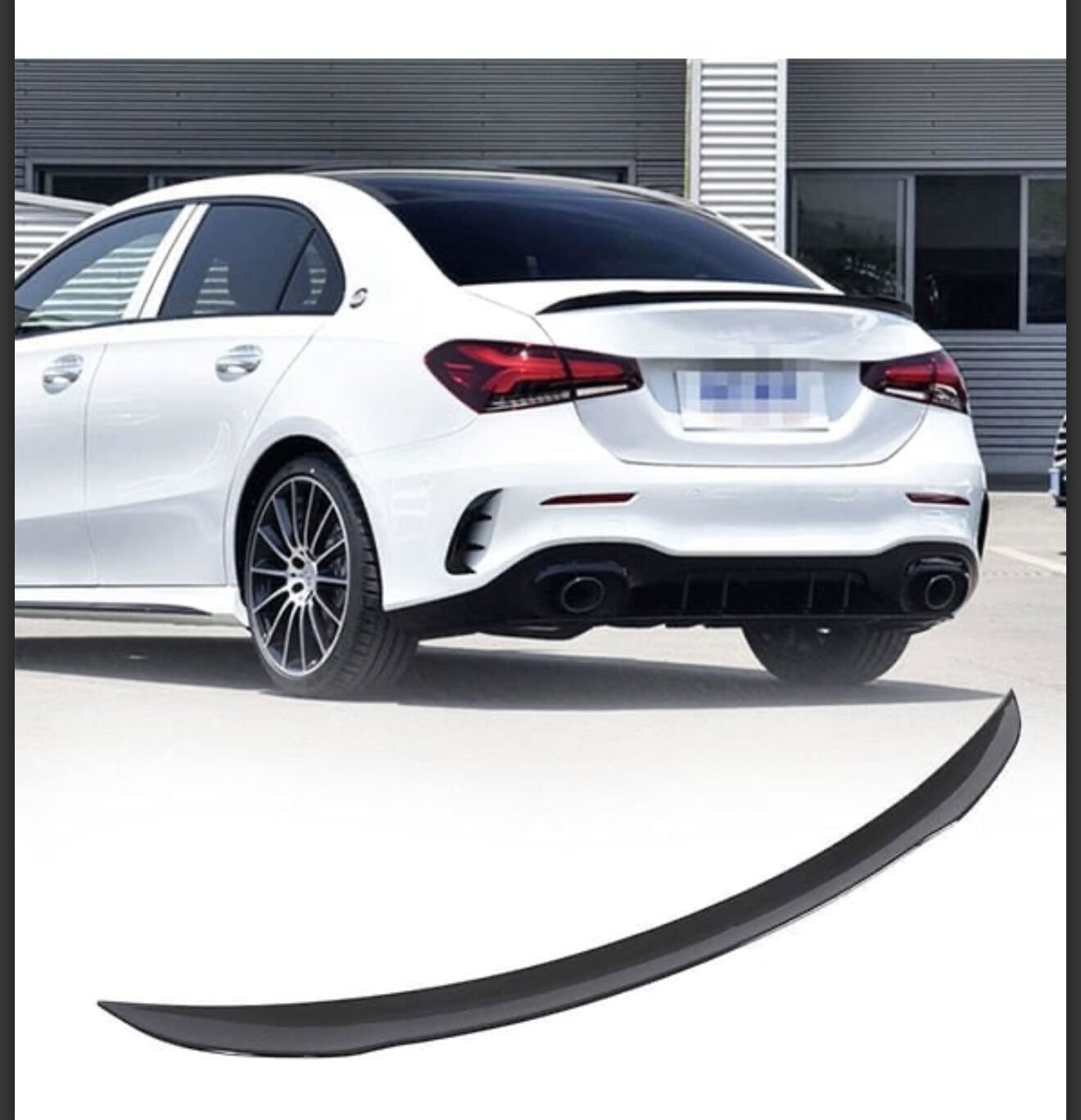 SPOYLER PLASTİK ABS MERCEDES A KASA