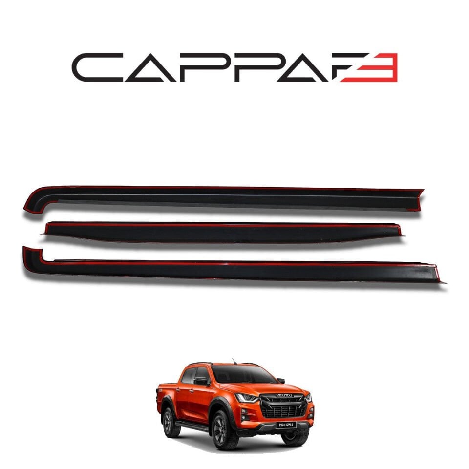 Isuzu D-Max 2020- Yılı ve Sonrası Uyumlu Kasa Kenar Koruma 3 Parça