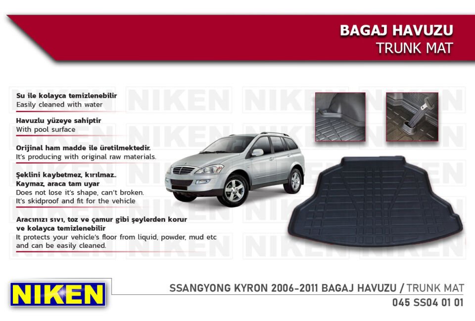 SSANGYONG KYRON 2006-2011 BAGAJ HAVUZU