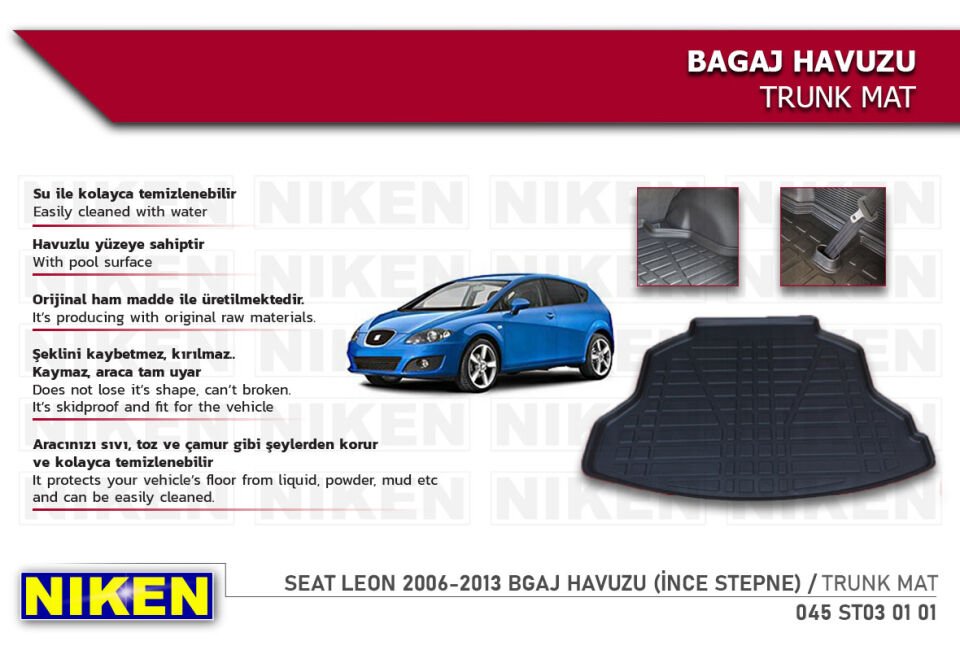 SEAT LEON 2006-2013 BGAJ HAVUZU (İNCE STEPNE)
