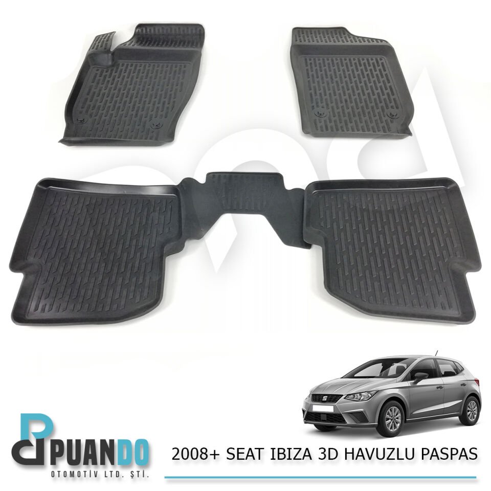 2008+ SEAT IBIZA 3D HAVUZLU PASPAS 5 PARCA