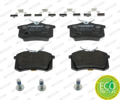 VOLKSWAGEN GOLF3-GOLF4-GOLF5-JETTA-PASSAT-A3-TOLEDO-OCTAVIA 97- FREN BALATASI ARKA 1J0698451 FERODO