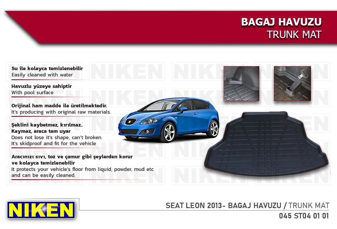 SEAT LEON 2013- BAGAJ HAVUZU