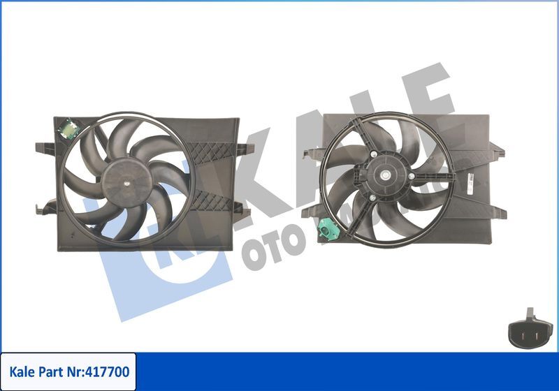 FORD FIESTA V FUSION MAZDA II III 02 FAN MOTORU 2S6H 8C607 EF KALE