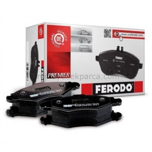 PEUGEOT 208/2008/C3 III/DS3 2012- FREN BALATASI ÖN 1607083180 FERODO