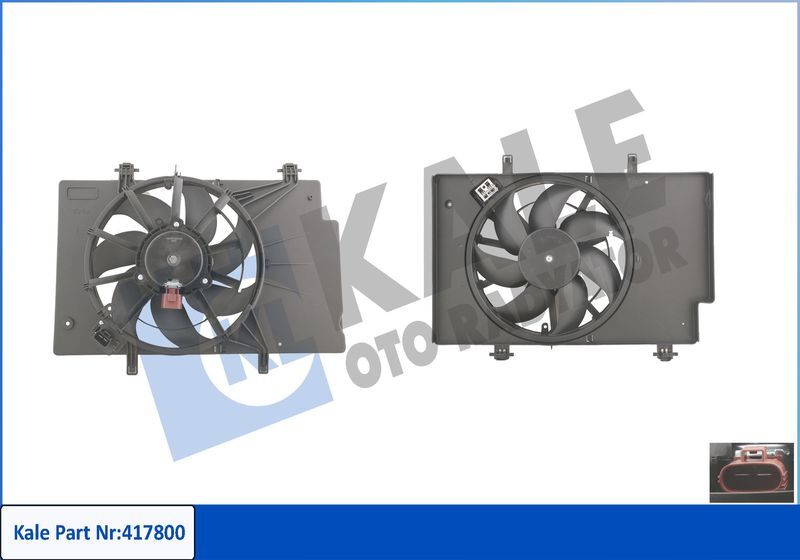FORD FIESTA 09- FAN MOTORU 8V51 8C607 CK KALE