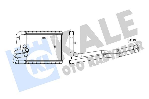 HYUNDAI I20 2012-2014 KALORIFER RADYATÖRÜ 971384P000 KALE