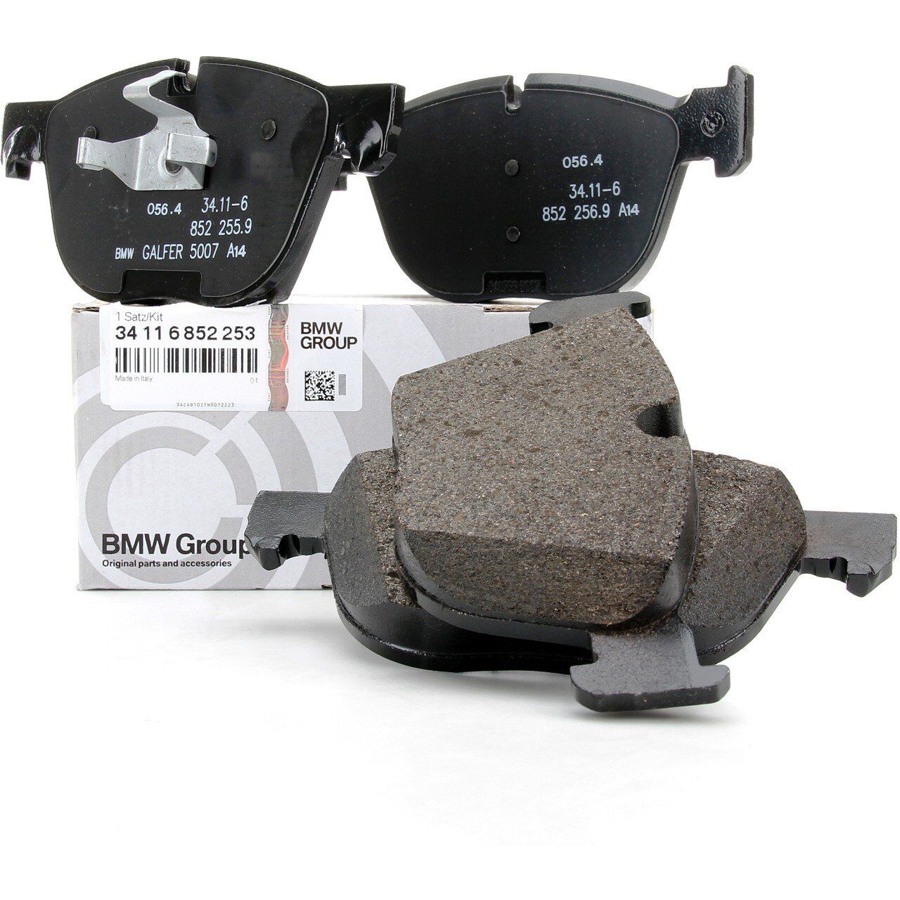 BMW X5 E70-X5 F15-X6 E71-X6 F16 07-19 FREN BALATASI ÖN 34116852253 BSG