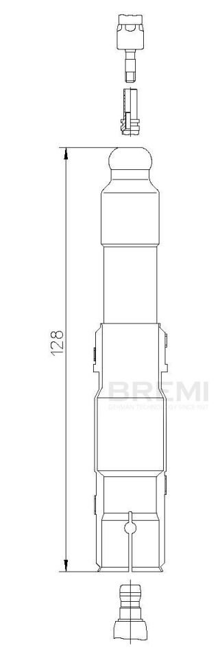 MERCEDES-BENZ W124 / 201 / 126 83-93 BUJI BASLIGI A0001565710 BREMI