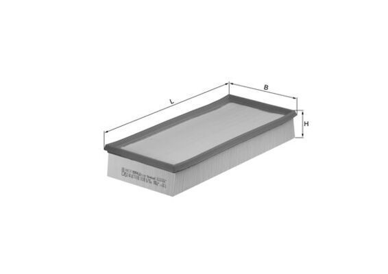 MITSUBISHI CARISMA (DA) 00-05 HAVA FILTRESI MR127078 MAHLE
