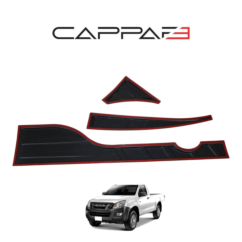 Isuzu D-Max 2012-2017 Yıl Aralığı Uyumlu Yarasa Kapı Kaplama 6 Parça