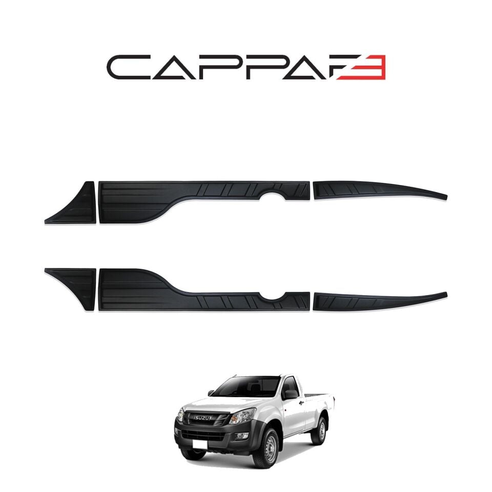 Isuzu D-Max 2012-2017 Yıl Aralığı Uyumlu Yarasa Kapı Kaplama 6 Parça