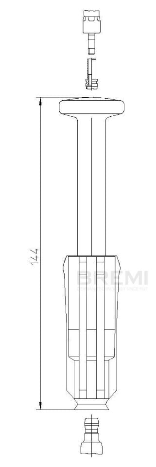 MERCEDES-BENZ W202 / 210 / 140 96-02 BUJI BASLIGI A0001567210 BREMI