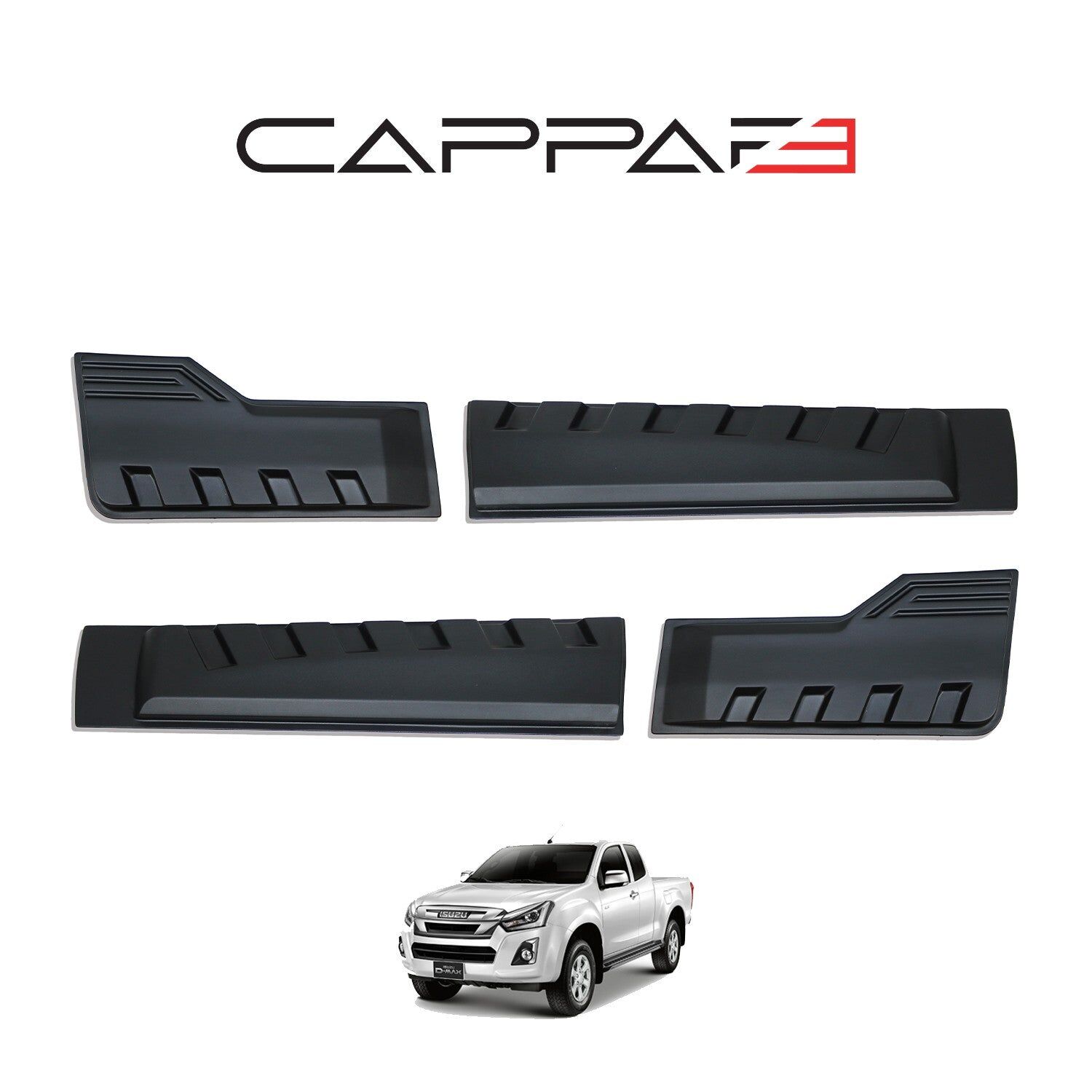 Isuzu D-Max 2012-2017 Yıl Aralığı Uyumlu Kapı Dodik 4 Parça