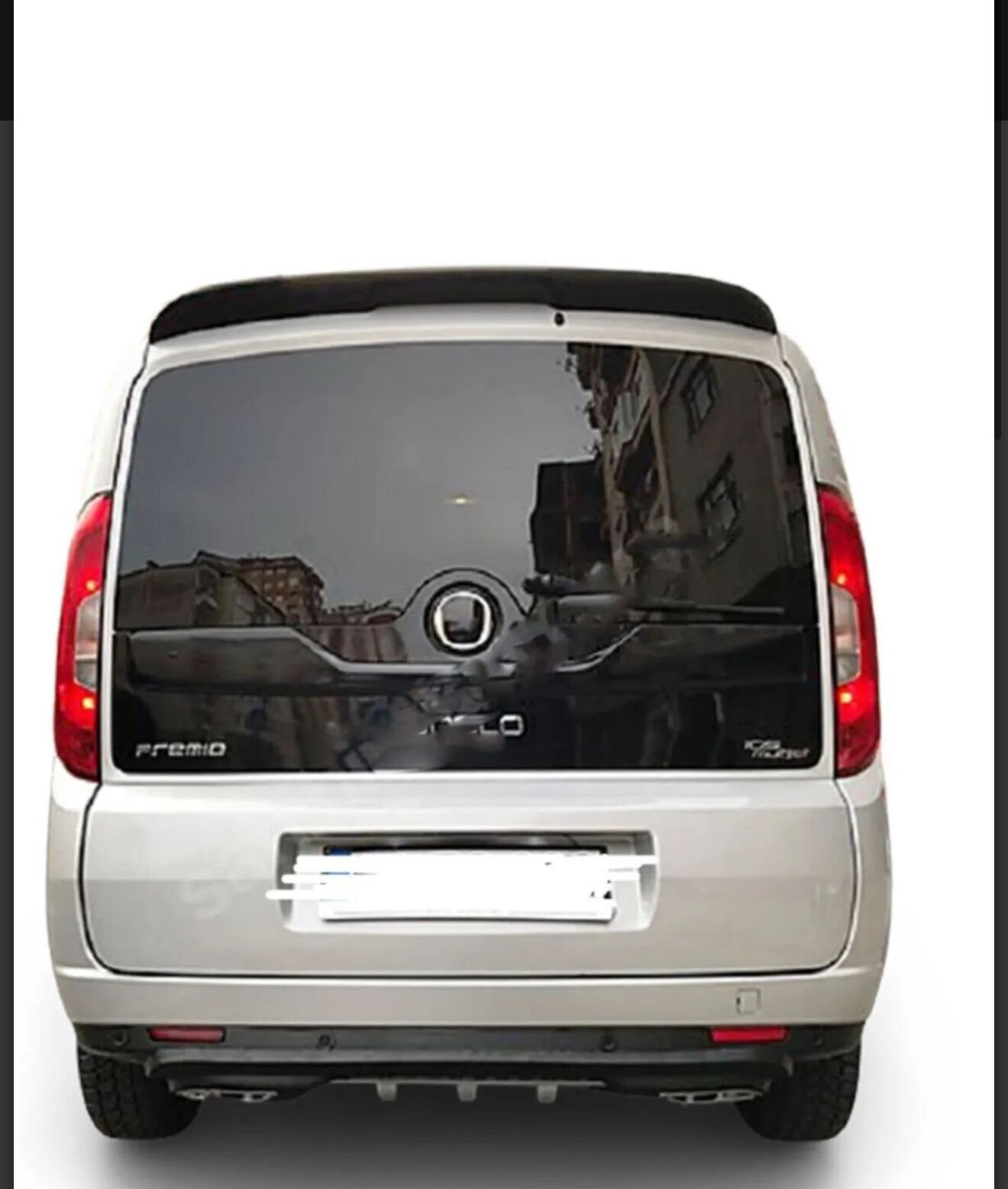 SPOYLER PLASTİK ABS DOBLO 2