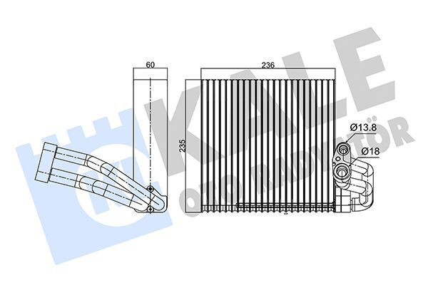 FORD FOCUS 05-11 EVAPORATOR 3M5H 19850 AG KALE