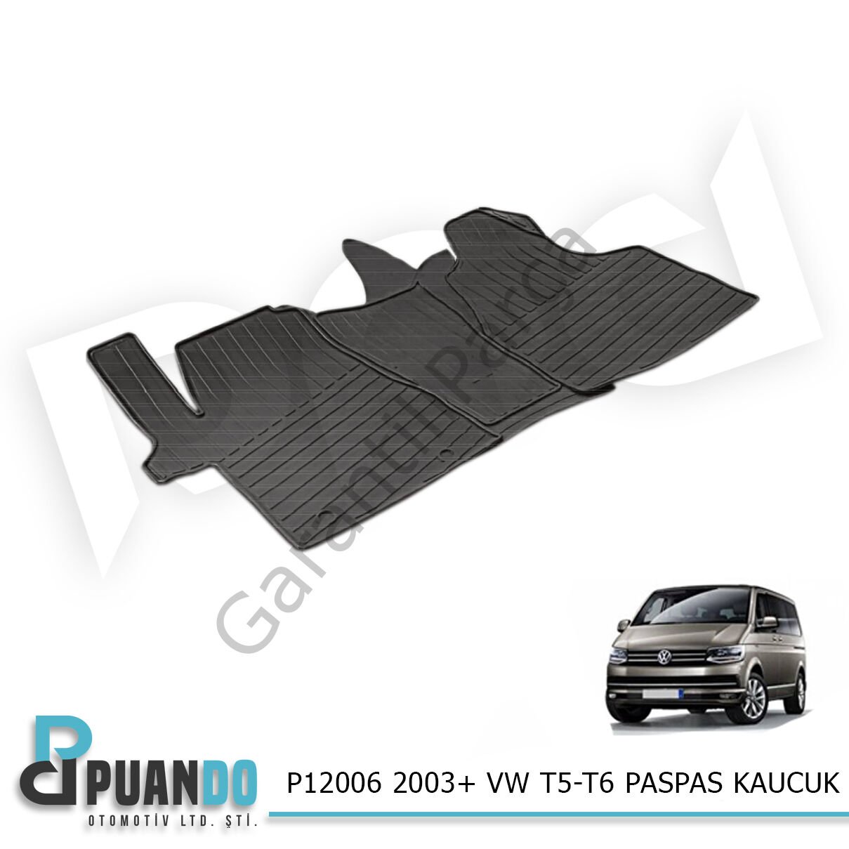 2003+ VW T5-T6 PASPAS KAUCUK 3LU