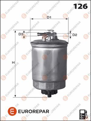 VOLKSWAGEN PASSAT-A4-A6 97-04 YAKIT FILTRESI 057127435C EUROREPAR