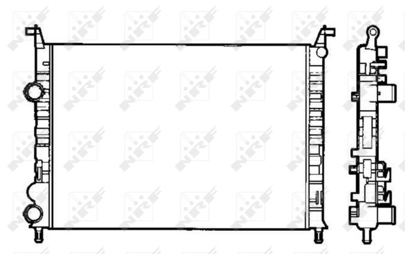 FIAT PALIO ALBEA STRADA 01- SU RADYATÖRÜ 46819261 NRF