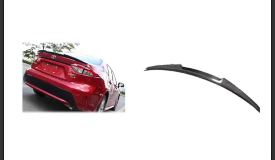 SPOYLER PLASTİK ABS COROLLA 2020-