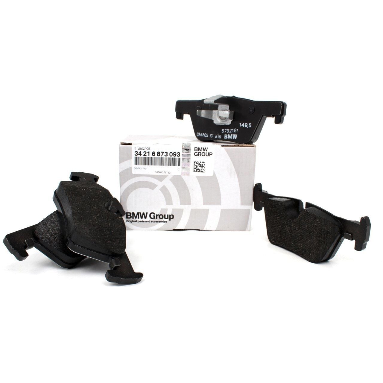 BMW F20-F20 LCI-F21-F21 LCI-F22-F22 LCI-F23-F23 LCI-F30-F30 LCI-F31-F31 LCI-F34 GT-F34 GT LCI-4F32-F32 LCI-F33-F33 LCI-F36-F36 GRAN COUPE -F36 GRAN COUPE LCI 10-18 FREN BALATASI ARKA 34216873093 FERODO