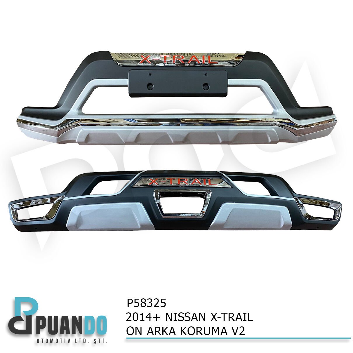 2014+ NISSAN X-TRAIL ON ARKA KORUMA V2