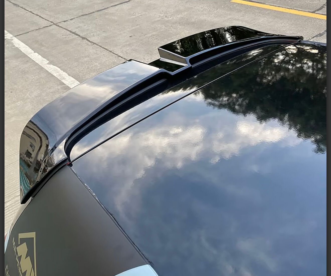 SPOYLER PLASTİK ABS GOLF 6