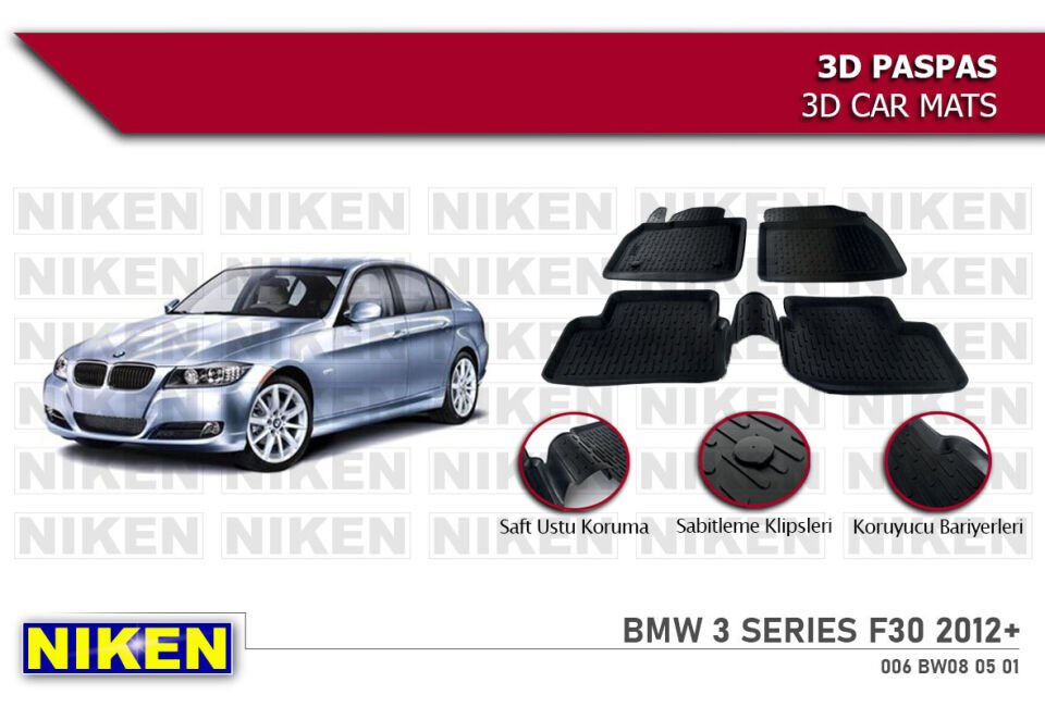 BMW 3 SERIES F30 2012- 3D PASPAS