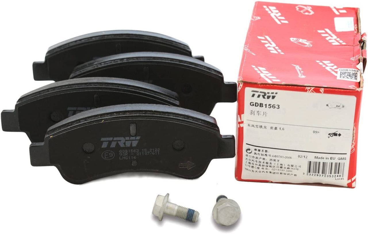 PEUGEOT PARTNER vb. 02- FREN BALATASI ÖN 4254.75/4252.59/4254.69/4254.23/1647863780 TRW