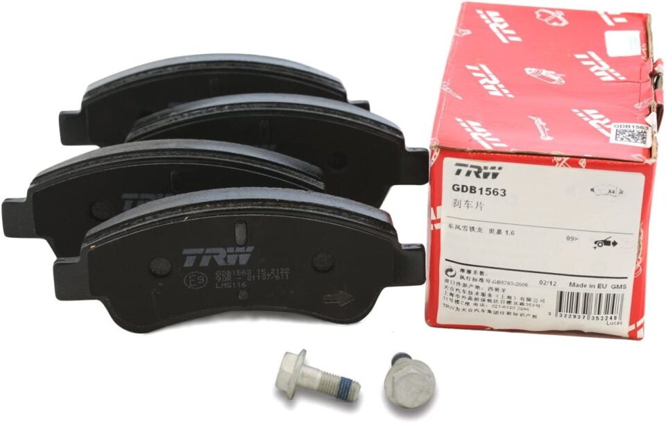 PEUGEOT PARTNER vb. 02- FREN BALATASI ÖN 4254.75/4252.59/4254.69/4254.23/1647863780 TRW