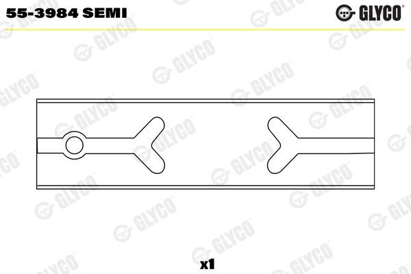 FORD TRANSIT V-184/V-347 01- PISTON KOL BURCU 6C1Q 6207 AA GLYCO