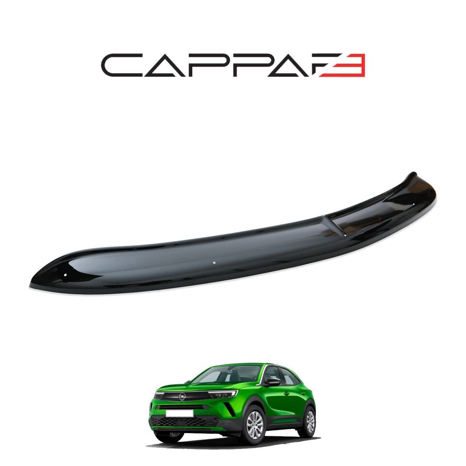 Opel Mokka 2021 Yılı Sonrası Uyumlu Ön Kaput Rüzgarlık 3mm