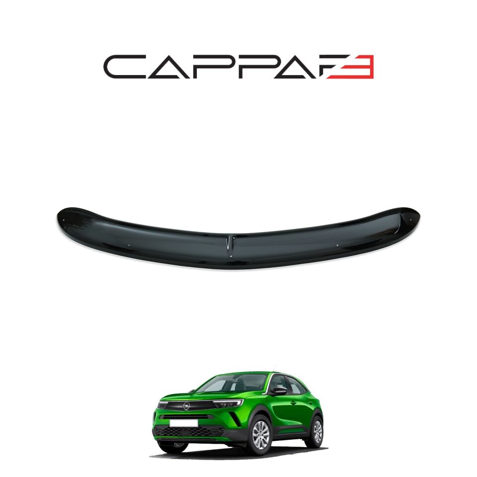 Opel Mokka 2021 Yılı Sonrası Uyumlu Ön Kaput Rüzgarlık 3mm