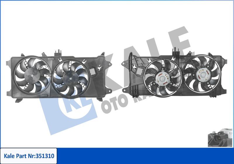 FIAT DOBLO 01- FAN MOTORU 46821264 KALE