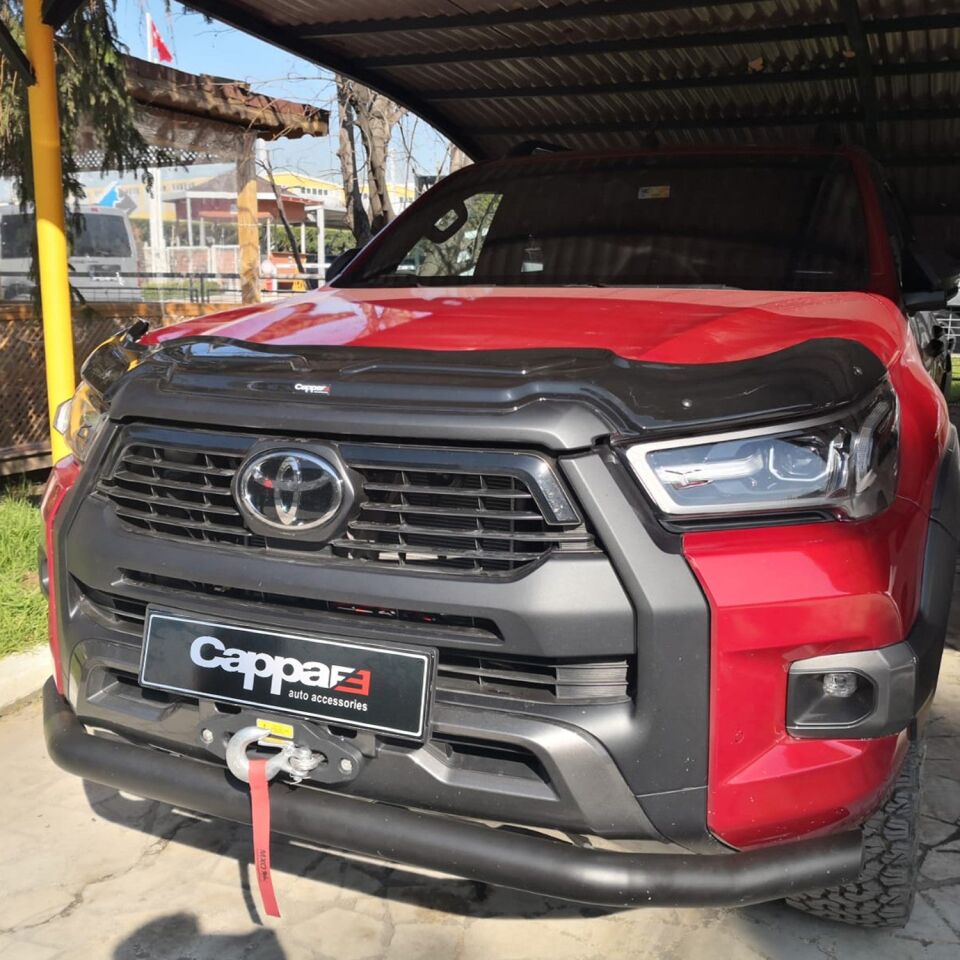 Toyota Hilux 2021- Yılı ve Sonrası Uyumlu Yarasa Kaput Rüzgarlığı