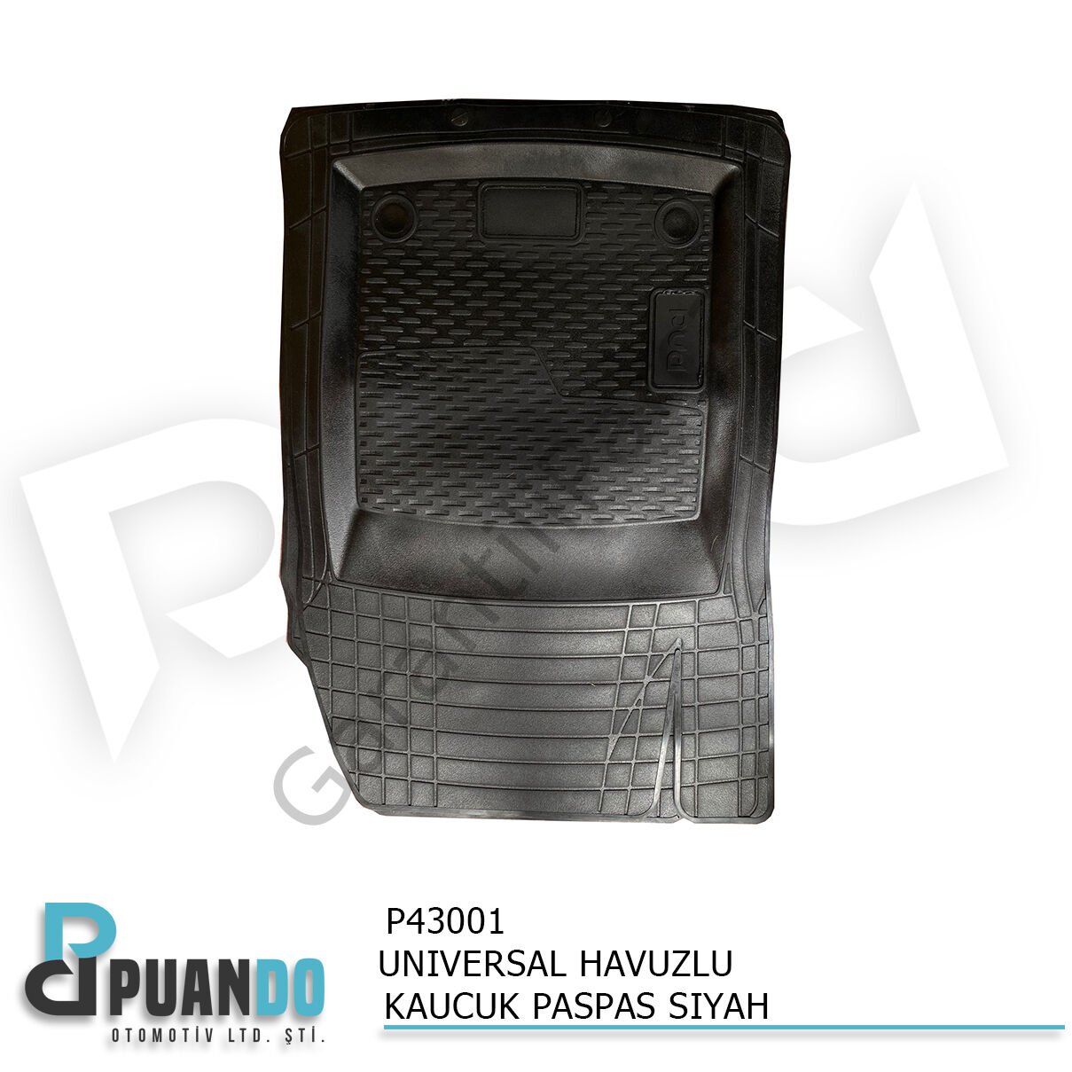 UNIVERSAL HAVUZLU KAUCUK PASPAS SIYAH 7 LI