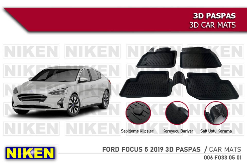 FORD FOCUS 5 2019 3D PASPAS