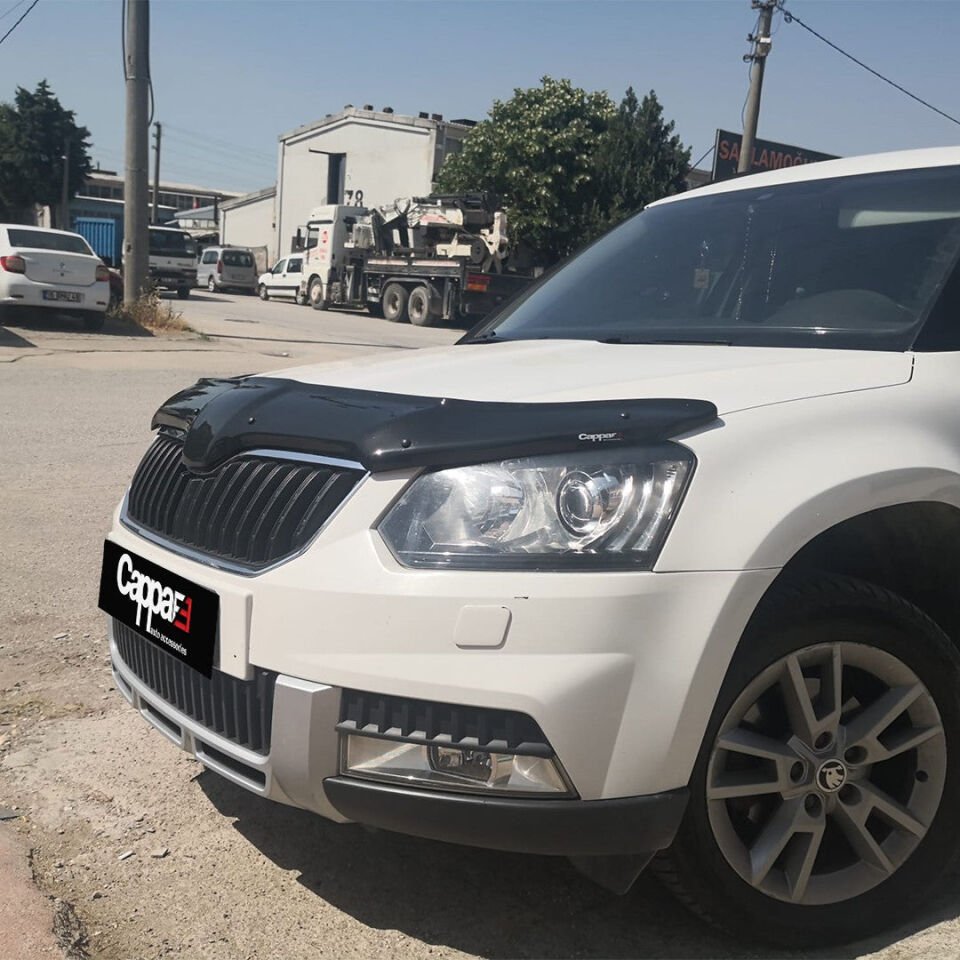 Skoda Yeti 2013-2017 Yılları Arası Uyumlu Ön Kaput Rüzgarlık 4mm