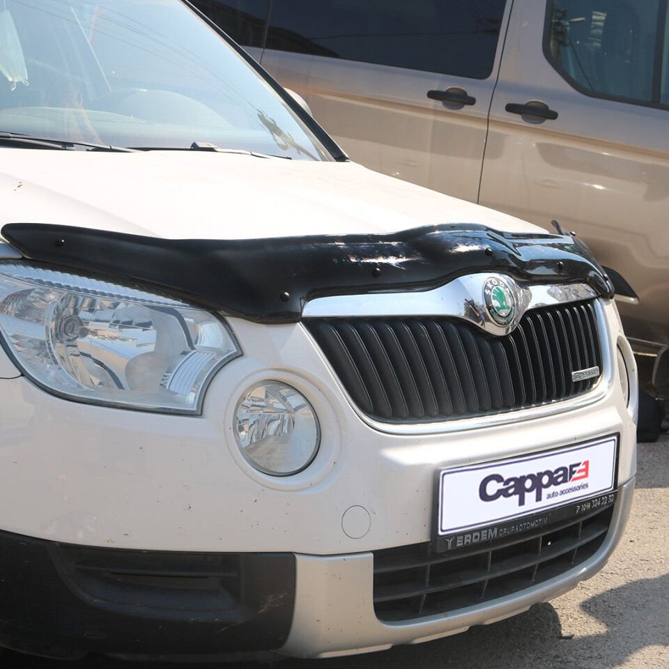 Skoda Yeti 2009-2013 Yılları Arası Uyumlu Ön Kaput Rüzgarlık 4mm