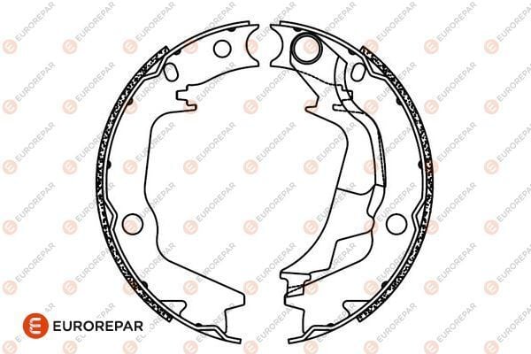 HYUNDAI GETZ/SONATA/MAGENTIS 1998-2010 EL FREN BALATASI 5835038A10 EUROREPAR