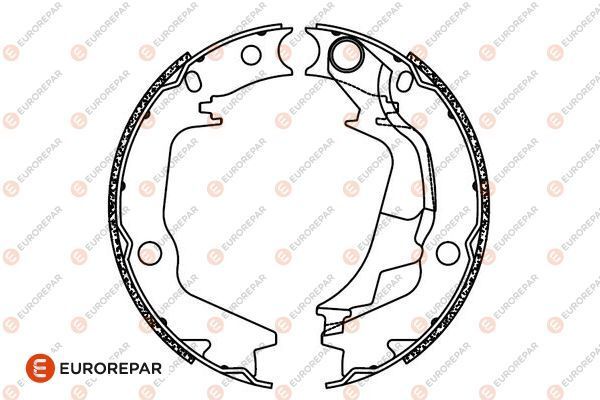 HYUNDAI GETZ/SONATA/MAGENTIS 1998-2010 EL FREN BALATASI 5835038A10 EUROREPAR
