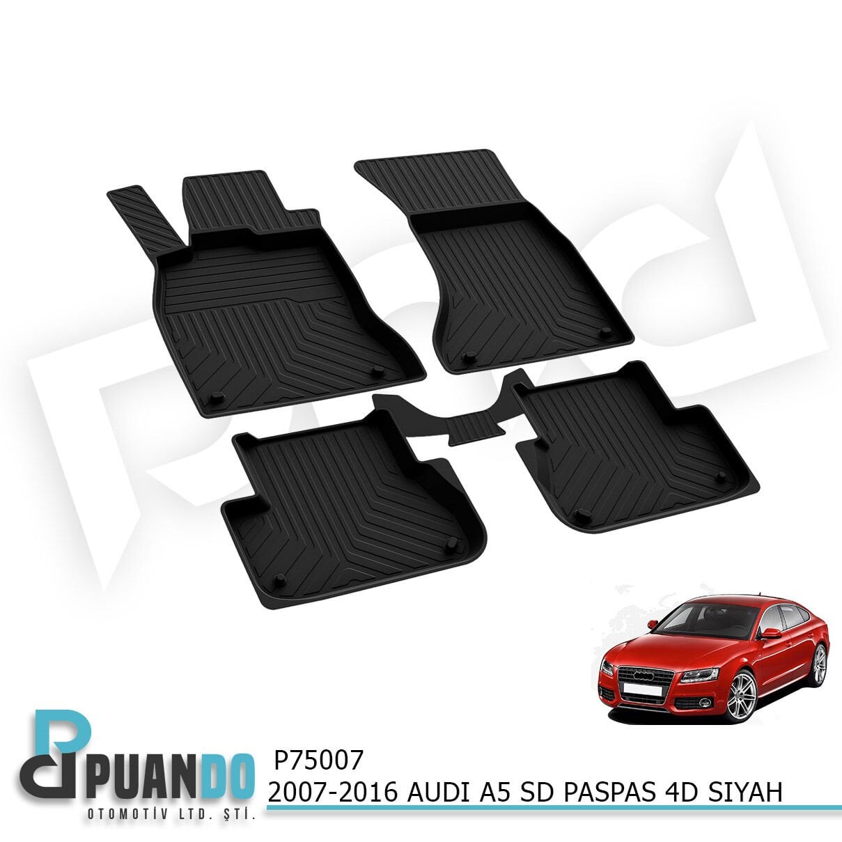 2007-2016 AUDI A5 SD PASPAS 4D SIYAH